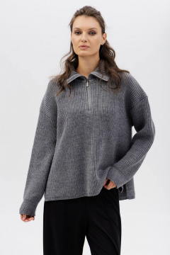 Джемпер Romgil РВ0270-ШЕ5 серый - фото 5