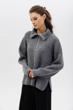 Джемпер Romgil РВ0270-ШЕ5 серый - фото 1