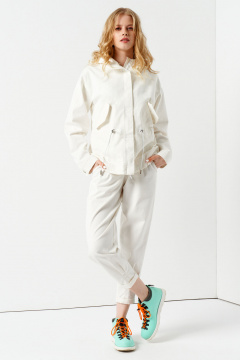 Куртка Панда 98870w молочный - фото 1