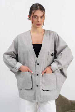 Куртка Luna М-273 серый - фото 1