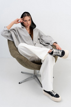 Куртка Luna М-273 серый - фото 3