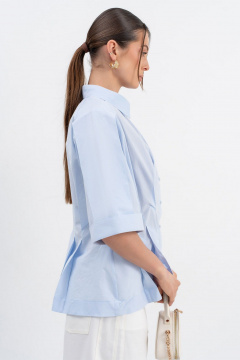 Рубашка Luna М-282 голубой - фото 4