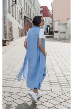 Жилет, майка, юбка iLOKA 25ILor2 голубой - фото 3