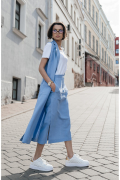 Жилет, майка, юбка iLOKA 25ILor2 голубой - фото 2