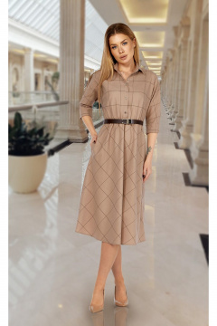 Платье iLOKA 25ILci1 капучино - фото 2