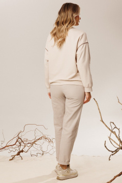 Джемпер Faufilure С1790 бежевый - фото 4