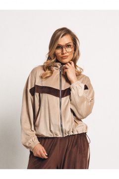 Брюки, джемпер Verita 2449 молочный+шоколад - фото 5