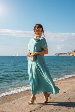 Платье Liliana 1524 ментол - фото 1