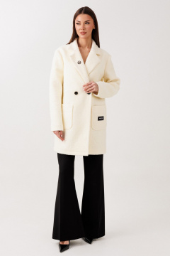 Пальто V&N Fashion 1116 бежевый - фото 4