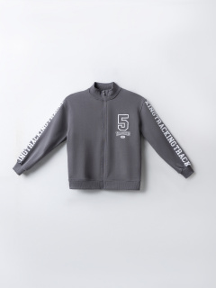 Толстовка Mark Formelle 127932/25Е-42083П-7 т.серый_печать1_2_сл_на_ЛВ_дет_пер_1сл_на_ЛВ_рук_1 - фото 2