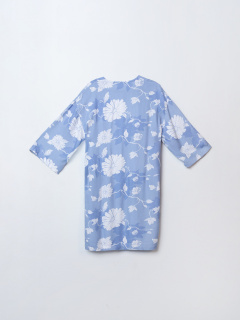 Халат Mark Formelle 552277/25-39502ПП-9 цветы_на_св.голубом - фото 4