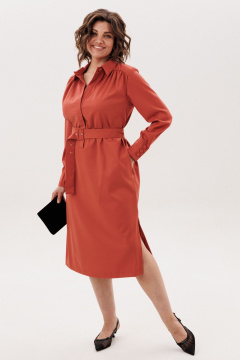 Платье Anelli 1834 тигровая-лилия - фото 1