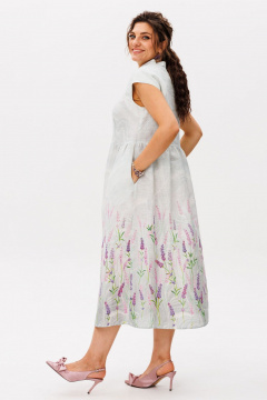 Платье Anelli 1424.1 лавандовый-аромат - фото 5