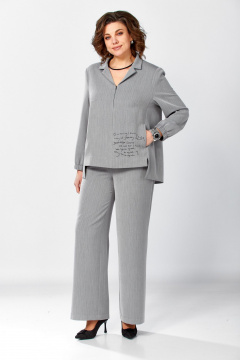 Блуза, брюки ZigzagStyle 627 елочка - фото 1