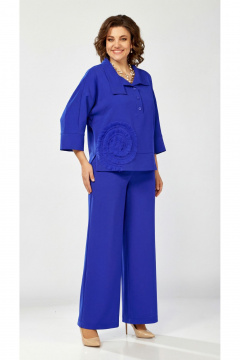 Блуза, брюки ZigzagStyle 559-2 василек - фото 1
