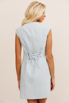 Платье KOKOdea 70022 светло-бирюзовый - фото 3