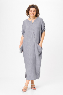 Платье Michel chic 2094/4 серый - фото 2