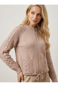 Жакет Belange 2671 пудра - фото 3