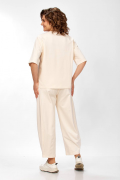 Брюки, майка Диомант 2156 сливочный - фото 5