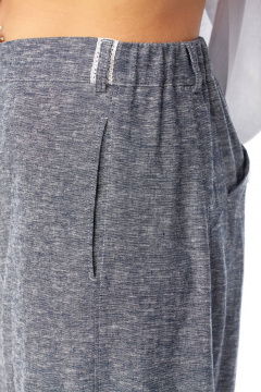 Брюки, рубашка Диомант 2157 джинс - фото 5