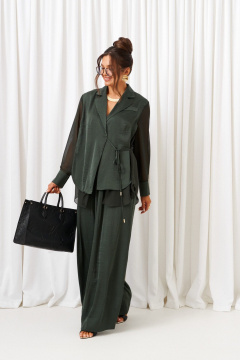 Брюки, рубашка Beautiful&Free 6428 шалфей - фото 3