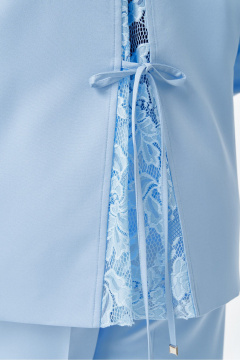 Брюки, жакет Vilena 1138 голубой - фото 5