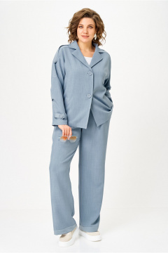 Брюки, жакет Vilena 1150 джинс - фото 2