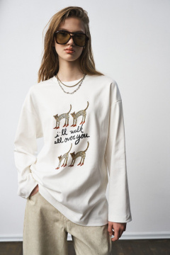 Лонгслив MilMil 1292 молоко - фото 5