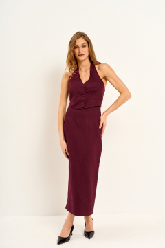 Юбка Mars design 1005 бордовый - фото 2