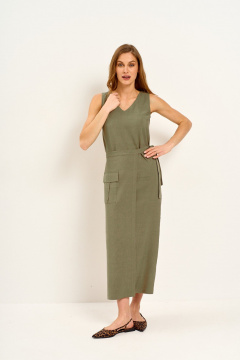 Платье, фартук Mars design 1014 хаки - фото 2