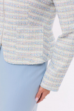 Жакет, юбка Golden Valley 6761 голубой - фото 3