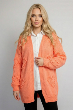 Кардиган Belange 3021 оранжевый - фото 2