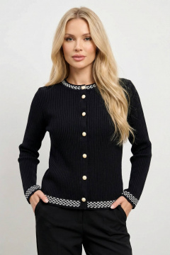 Жакет Belange 3420 темно-синий+белый - фото 4