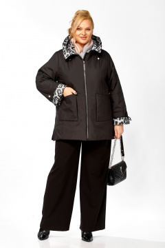 Куртка Shetti 2215 черный - фото 3