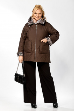 Куртка Shetti 2215 шоколад - фото 5