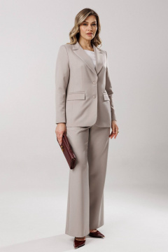 Брюки, жакет Ларс Стиль 1197 серый - фото 4