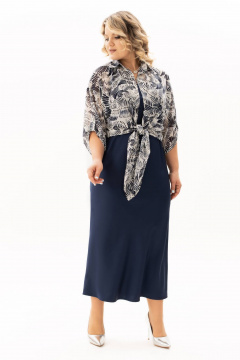 Блуза, платье Algranda А4078-c - фото 2