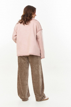 Куртка AVE RARA 1067/1 дымчато-розовый - фото 4