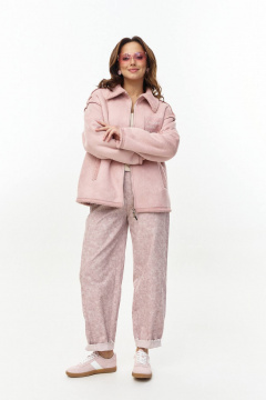 Куртка AVE RARA 1067/1 дымчато-розовый - фото 1