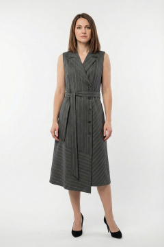 Сарафан Соджи 699 серый - фото 3