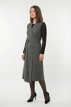 Сарафан Соджи 699 серый - фото 2