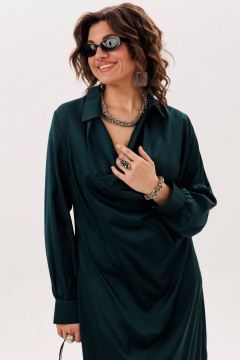 Платье Anelli 1832 глубоководный_зеленый - фото 3