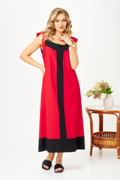 Сарафан AVA fashion М-185 красный - фото 3