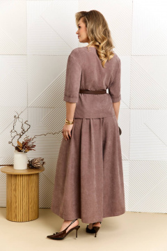 Платье AGATTI 5899-1 капучино - фото 3