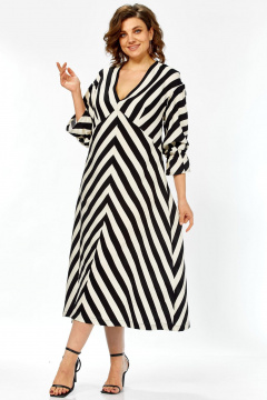 Платье Celentano lite 5084 полоска - фото 3