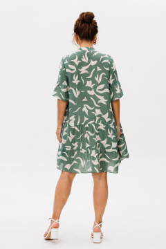 Платье Mubliz 348 олива - фото 3