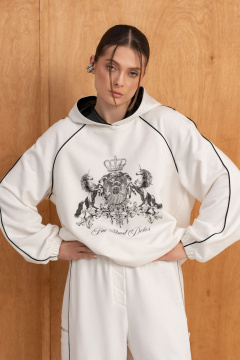 Брюки, свитшот Luna 285 молоко - фото 2