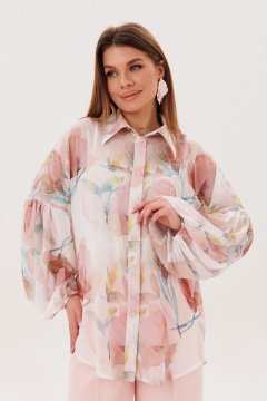 Брюки Amberа Style 1125-6 пудра - фото 5