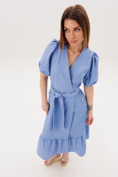 Платье Amberа Style 1143 голубой - фото 5