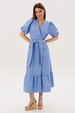 Платье Amberа Style 1143 голубой - фото 4